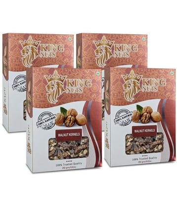 GO Walnut Kernals (Akhrot) 1 kg Pack of 4