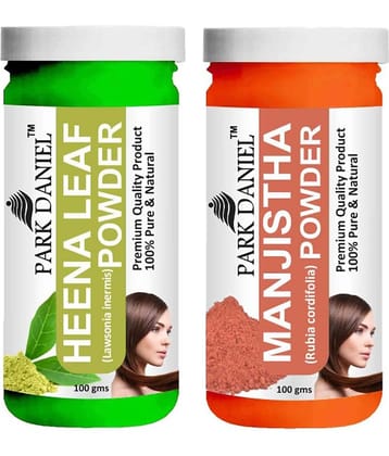 Park Daniel   Henna Leaf      & Manjistha Leaf  Hair Mask 200 g Pack of 2