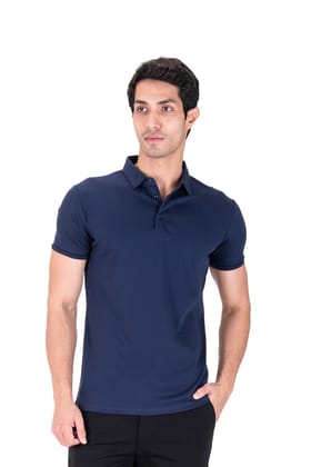 Fluid Cotton Polo - Regal Navy-Regal Navy / XS