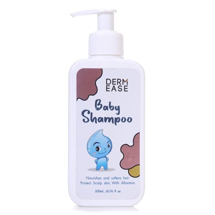 Dermease Baby Shampoo with Aloe Vera for Gentle Care