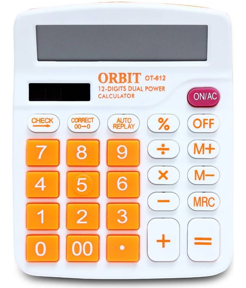 ORBIT CK 12 Digits Basic Calculator