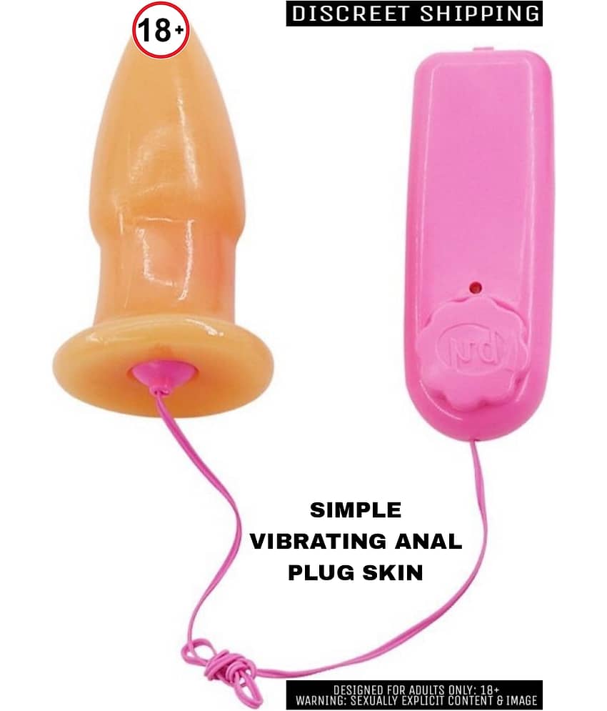SIMPLE ANAL VIBRATING PLUG SKIN FOR Men and Women