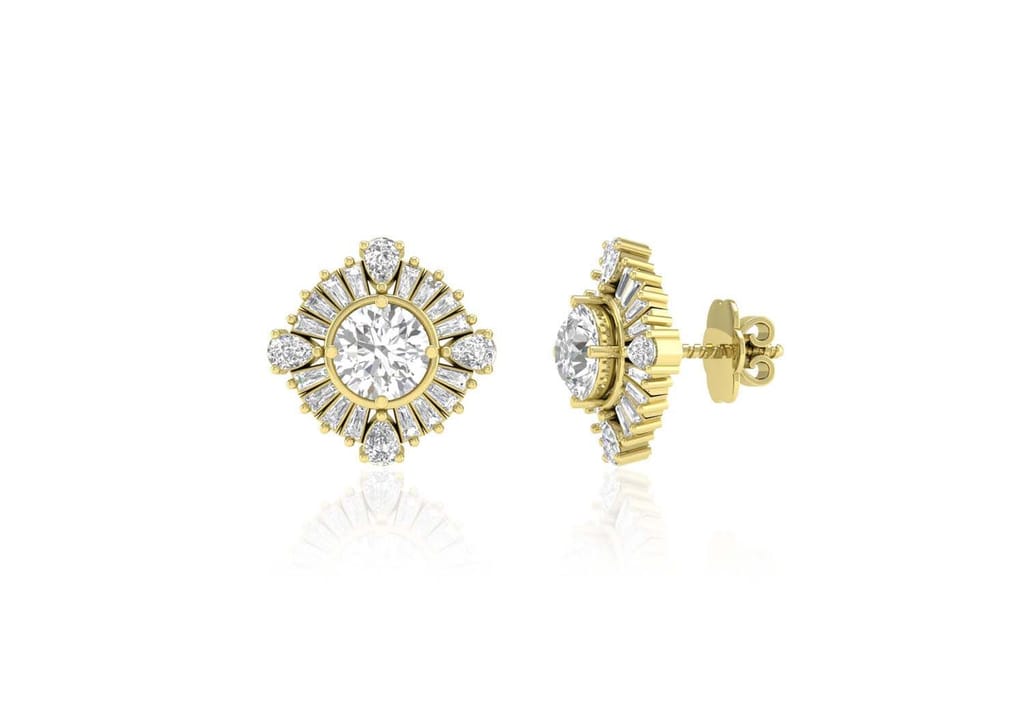 Victorian Luxor Ear Studs