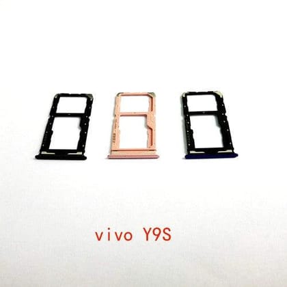 Sim Card Holder Tray for Vivo Y9S Blue
