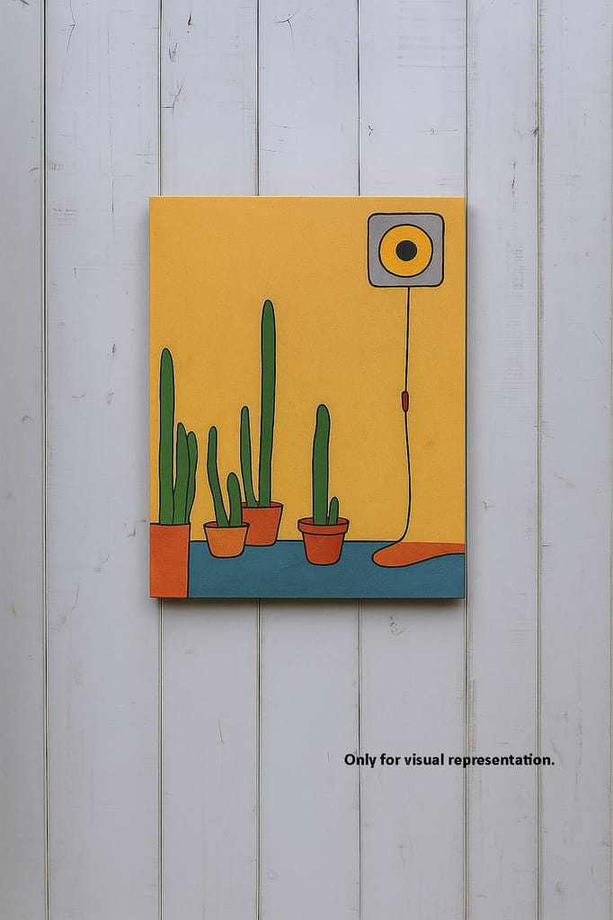 Dbeautify's DIY Traditional Painting – Cactus Pots