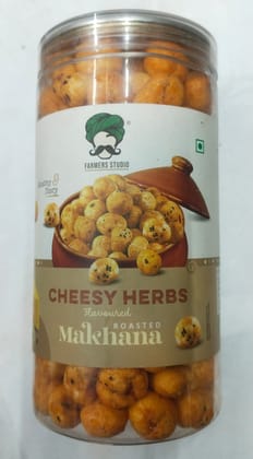 Farmers studio Cheesy herbs Flavoured Roasted Makhana 