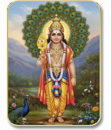 Livin'luxe Lord Murugan MDF Wall Art with Table Top Stand