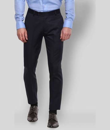 Inspire Clothing Inspiration - Blue Polycotton Slim - Fit Men's Formal Pants ( Pack of 1 )