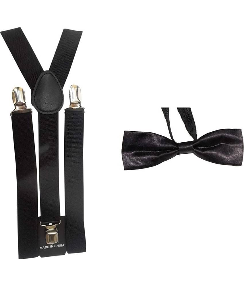 Kaku Fancy Dresses Suspender Costume Accessory -Black, for Boys & Girls