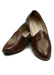 Brown Leather Unique Sandals for Mens-Brown