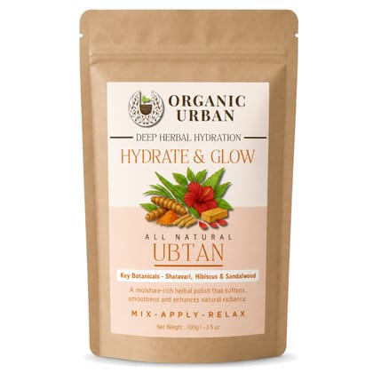 Organic Urban Hydrate & Glow Ubtan | Face Pack Powder | 100 g