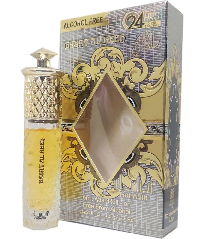 MANASIK BASAT AL REEH Concentrated   Attar Roll On 6ml .