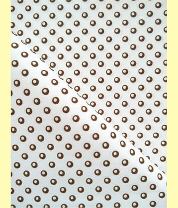 Makhanchor - White Cotton Men's Unstitched Shirt Piece ( Pack of 1 )