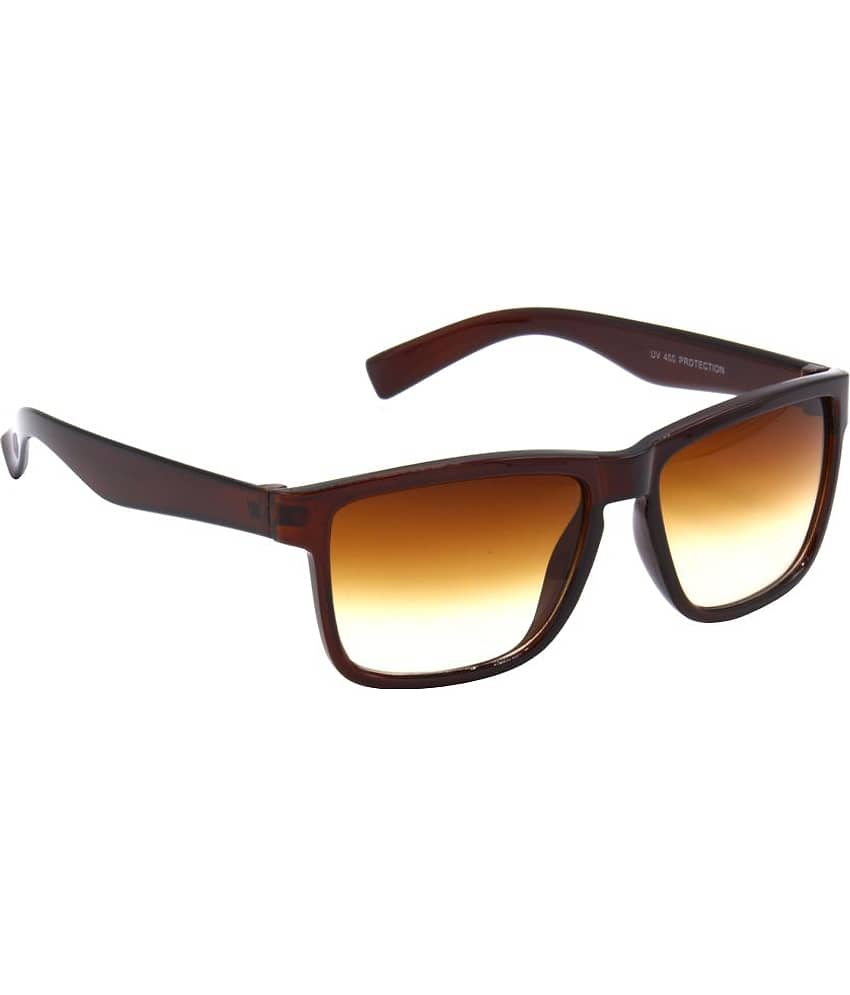 RED LEAF Copper Rectangular Sunglasses ( Pack of 1 )