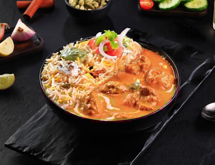 Kake Da Butter Chicken [Masala Rice] Bowl