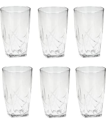 AFAST Designer Glass Glass Glasses 150 ml ( Pack of 6 )