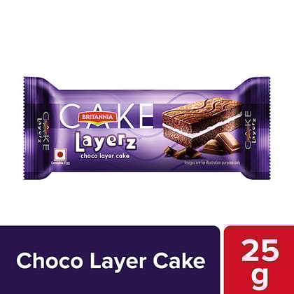 Britannia Layerz Chocolate Cake, 17 gm