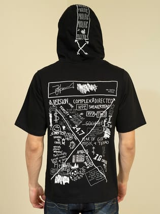 Punk Black  HYPE Sweatshirt-M / Black / HYPE