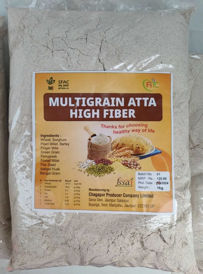 Multigrain Atta High Fiber - 1 kg