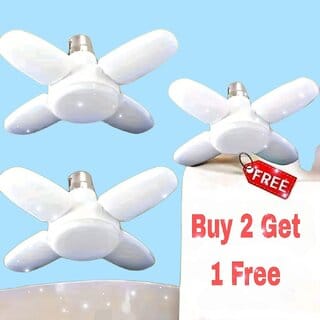 CHARKEE 25W Cool Day Light LED Bulb (Pack of 3)