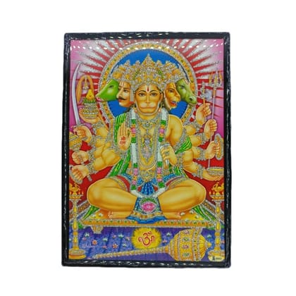 MAYAPURI Hanuman/Bajrangbali Ji photo frame | Hanuman ji frame (5x7 inch)