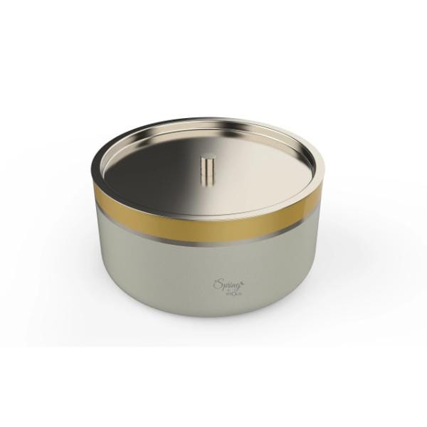 Double Wall Stainless Steel Casserole with Lid-1200 Ml Capacity (1700 Ml Without Lid)