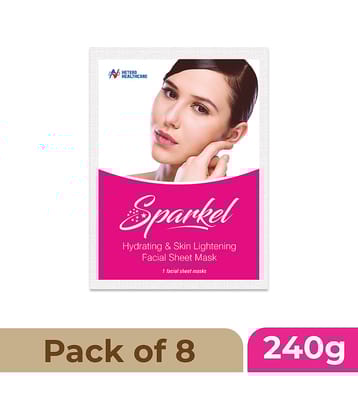 Sparkel - Skin Hydrating Mask For All Skin Type ( Pack of 8 )