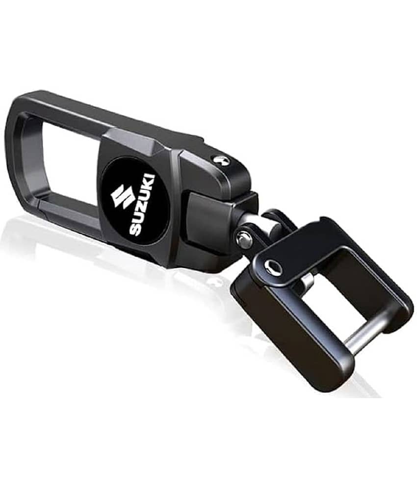 BANISTROKES Black Color Fob Key Heavy Duty Replacement Logo Keychain Compatible With Nexon/Harrior/Punch/Tiago/Tigor/Altros/Safari/AND all Model Car Bike