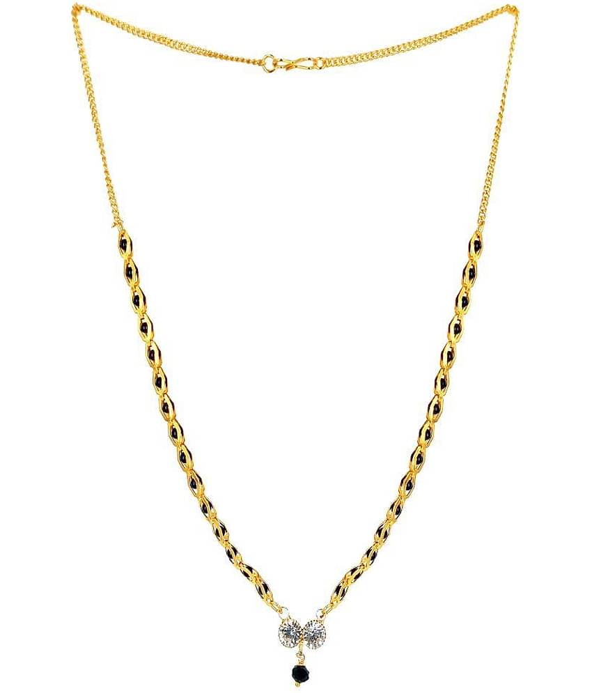 Shankhraj Mall Gold Plated Letest & Designer Mangalsutra For Women-100279