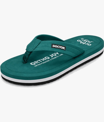 ORTHO JOY Sea Green Men's Daily Slipper
