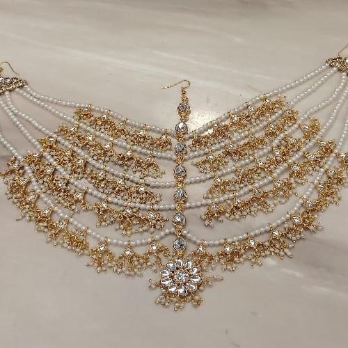 Beautiful Heavy Maang Tikka