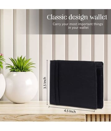 SUNSHOPPING Blue Faux Leather Men's Regular Wallet ( Pack of 1 )