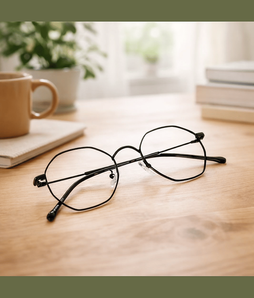 Admire Black Full Rim Geometric Computer Glasses ( Pack of 1 )