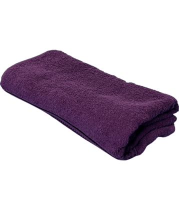 Finesse Decor Cotton Self Design 500 ( Pack of 1 ) - Purple