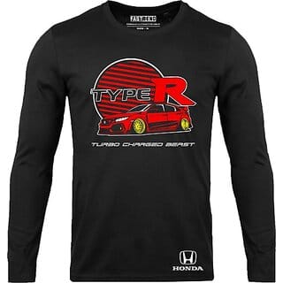 FastB Men Printed Round Neck Black T-Shirt