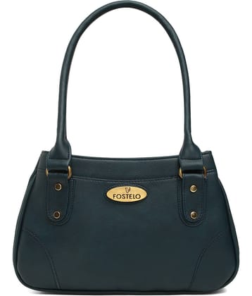 Fostelo - Blue PU Shoulder Bag