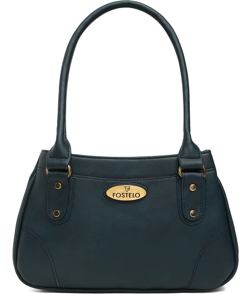 Fostelo - Blue PU Shoulder Bag
