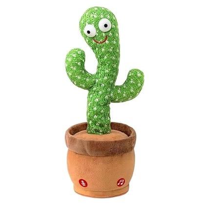 Talking Cactus Toy for Kids - Musical Dancing, Speaking Cactus Toy for Babies – Educational Talking Toy for Baby Boys & Girls (0-3 Years) – Speaking, Repeating for Toddlers