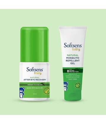 Softsens Baby Mosquito Repellent Before & After Bite Duo |DEET Free