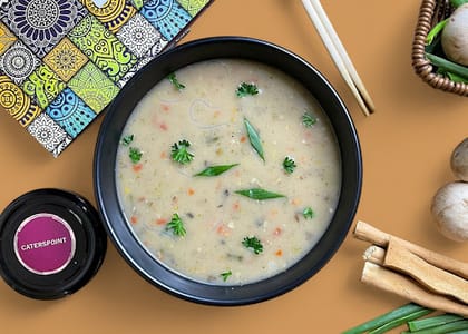 Asian Smoked Chicken Soup
