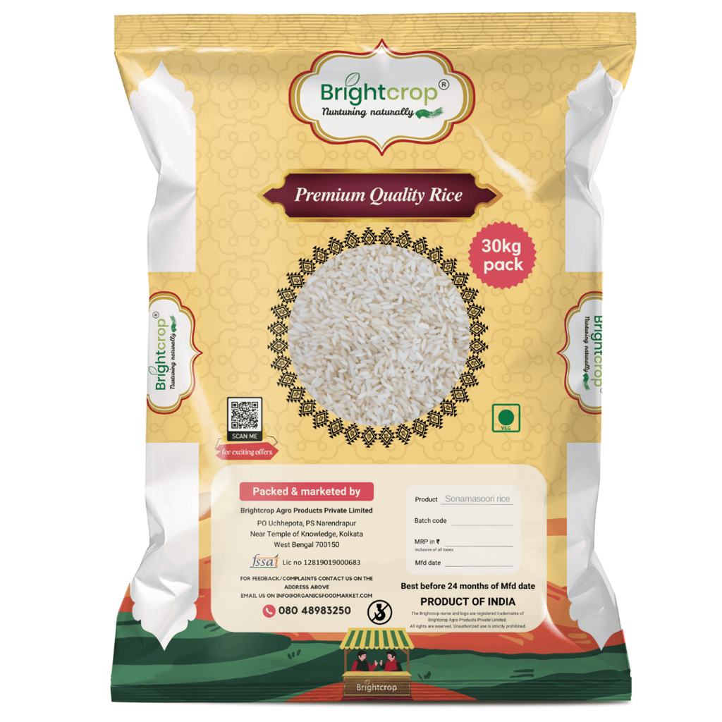 Sonamasoori Rice (30Kg Bag)