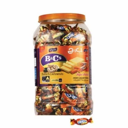 Glacier B & C Toffee Jar Pack, 200 Pcs