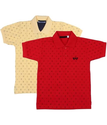 NEUVIN Pack of 1 Boys Cotton T-Shirt ( Multi Color )