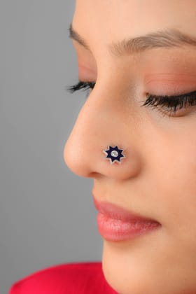 Stellar Silver Nose Pin