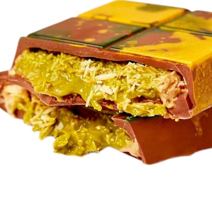 Myfa Chocolates Viral Dubai Kunafa Chocolate Bar With Rich Pistachio Filling | A Taste of Middle East Myfa Chocolates Viral Dubai Kunafa Chocolate Bar With Rich Pistachio Filling | A Taste of Middle East