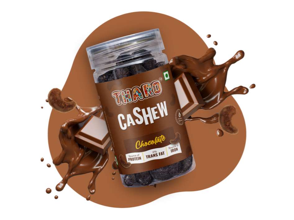 Tharo Roasted Cashews Chocolate – Sweet Healthy Snack