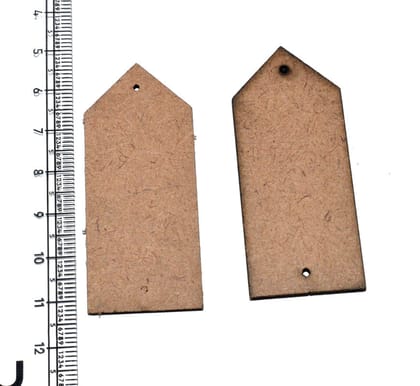 MDF Base use for jewellery making. (60 MM), WERR-002-1 Packet of 100 Pieces / 60 MM