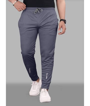Leavess - Grey Polyester Men's Trackpants ( Pack of 1 )
