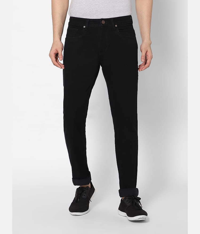 RACMAX - Black Cotton Blend Slim Fit Men's Jeans ( Pack of 1 )