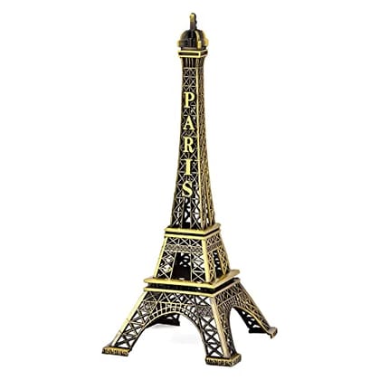 Oblivion Antique Eiffel Tower Statue 13 Cm – Vintage Paris World Famous Building Showpiece, Gold Metal Decor for Oblivion Antique Eiffel Tower Statue 13 Cm – Vintage Paris World Famous Building Showpiece, Gold Metal Decor for